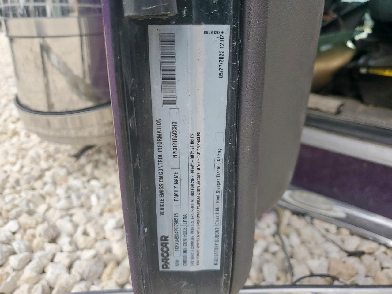 2023 Peterbilt 389 Semi Truck VIN: 1XPXD49X4PD798515 Lot: 65346485