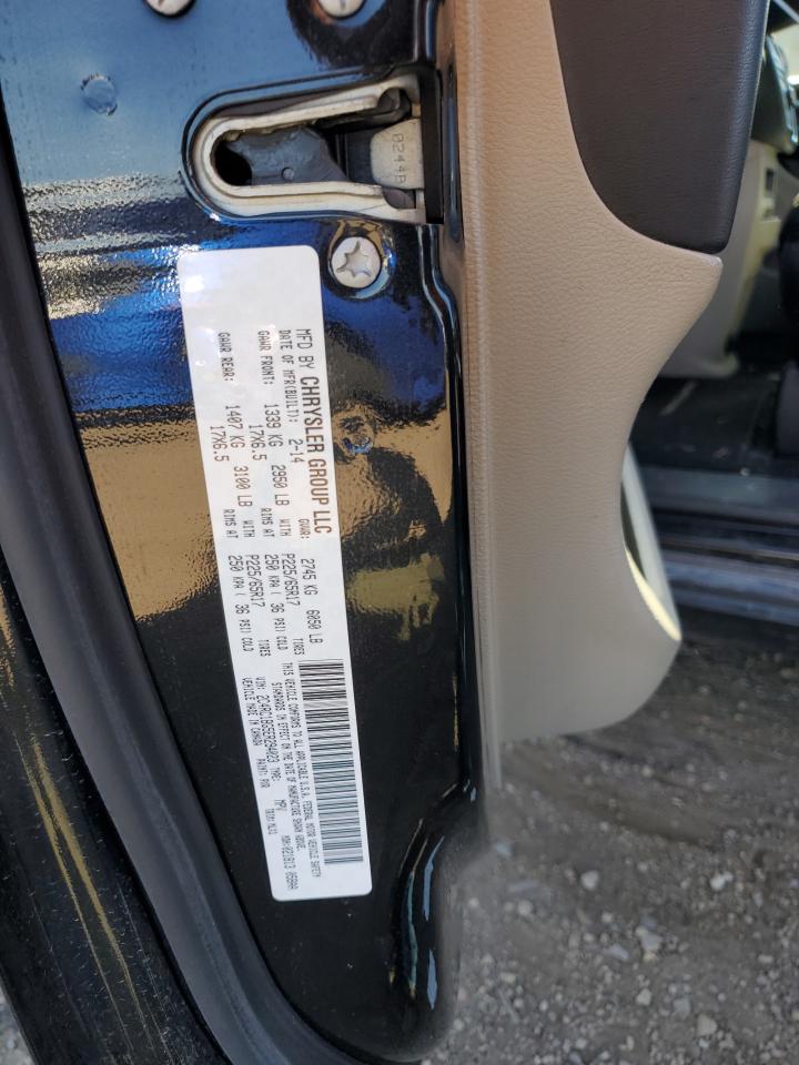 2014 Chrysler Town & Country Touring VIN: 2C4RC1BG5ER294023 Lot: 92507055