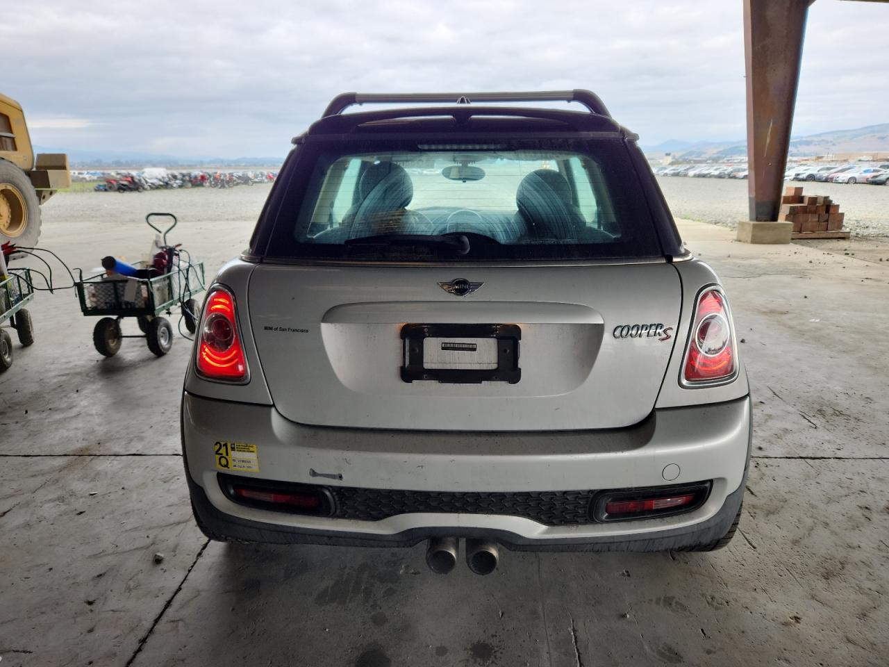 2011 Mini Cooper S VIN: WMWSV3C58BTY12860 Lot: 91792735