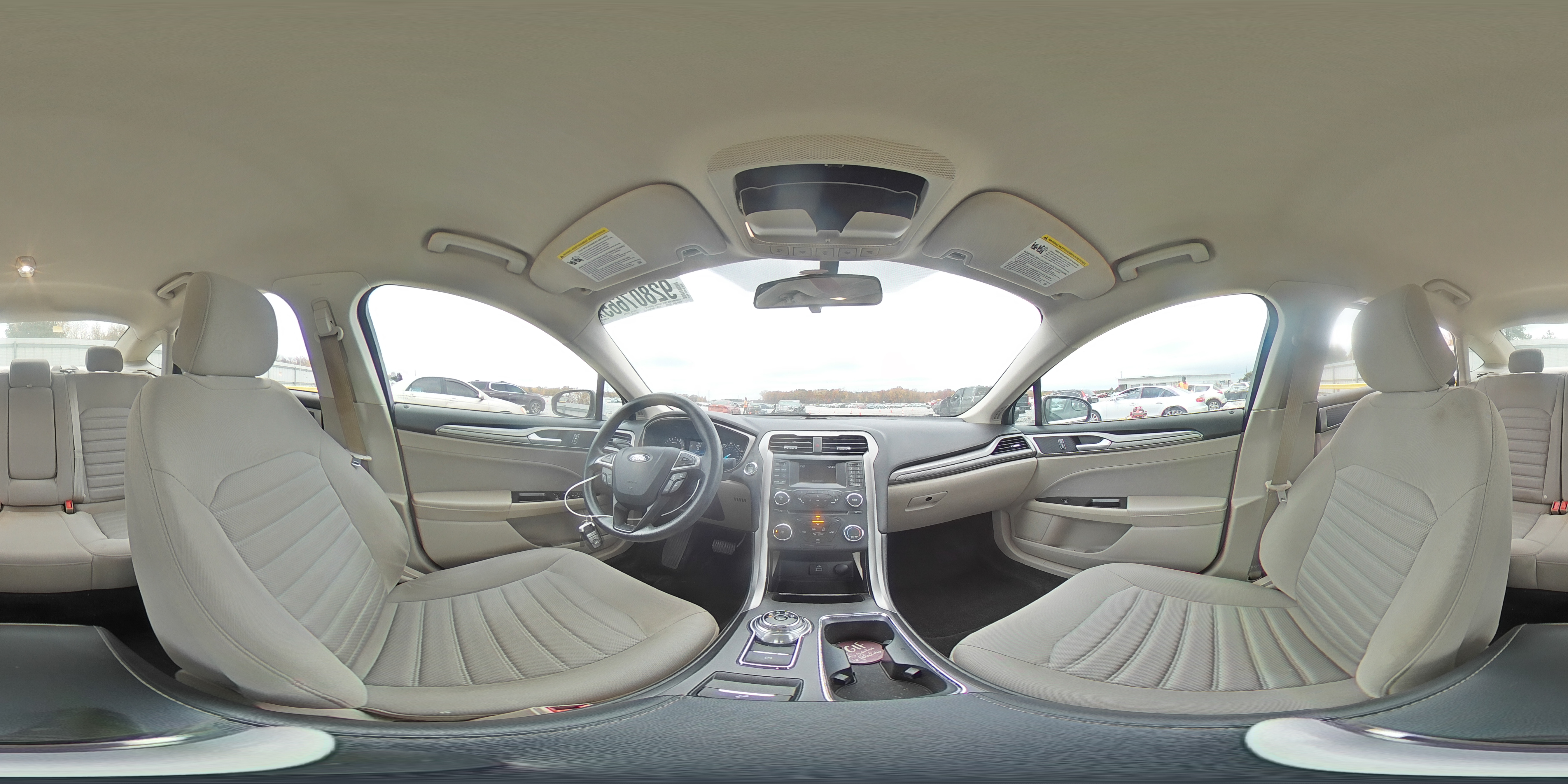 2017 Ford Fusion Se VIN: 3FA6P0H75HR370756 Lot: 92807665