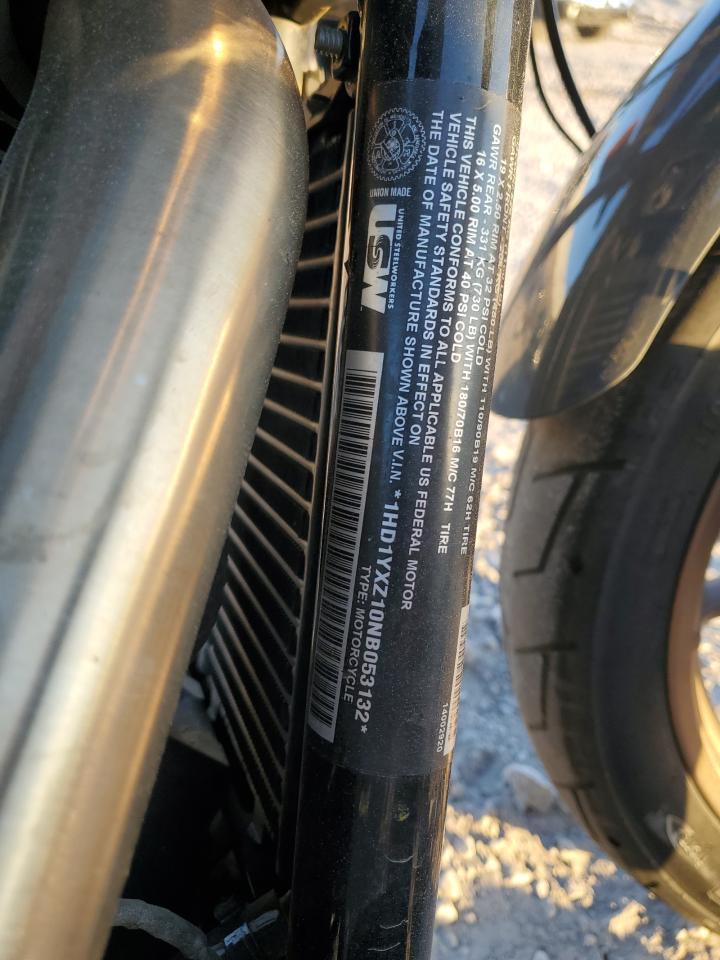 2022 Harley-Davidson Fxlrst VIN: 1HD1YXZ10NB053132 Lot: 93000195