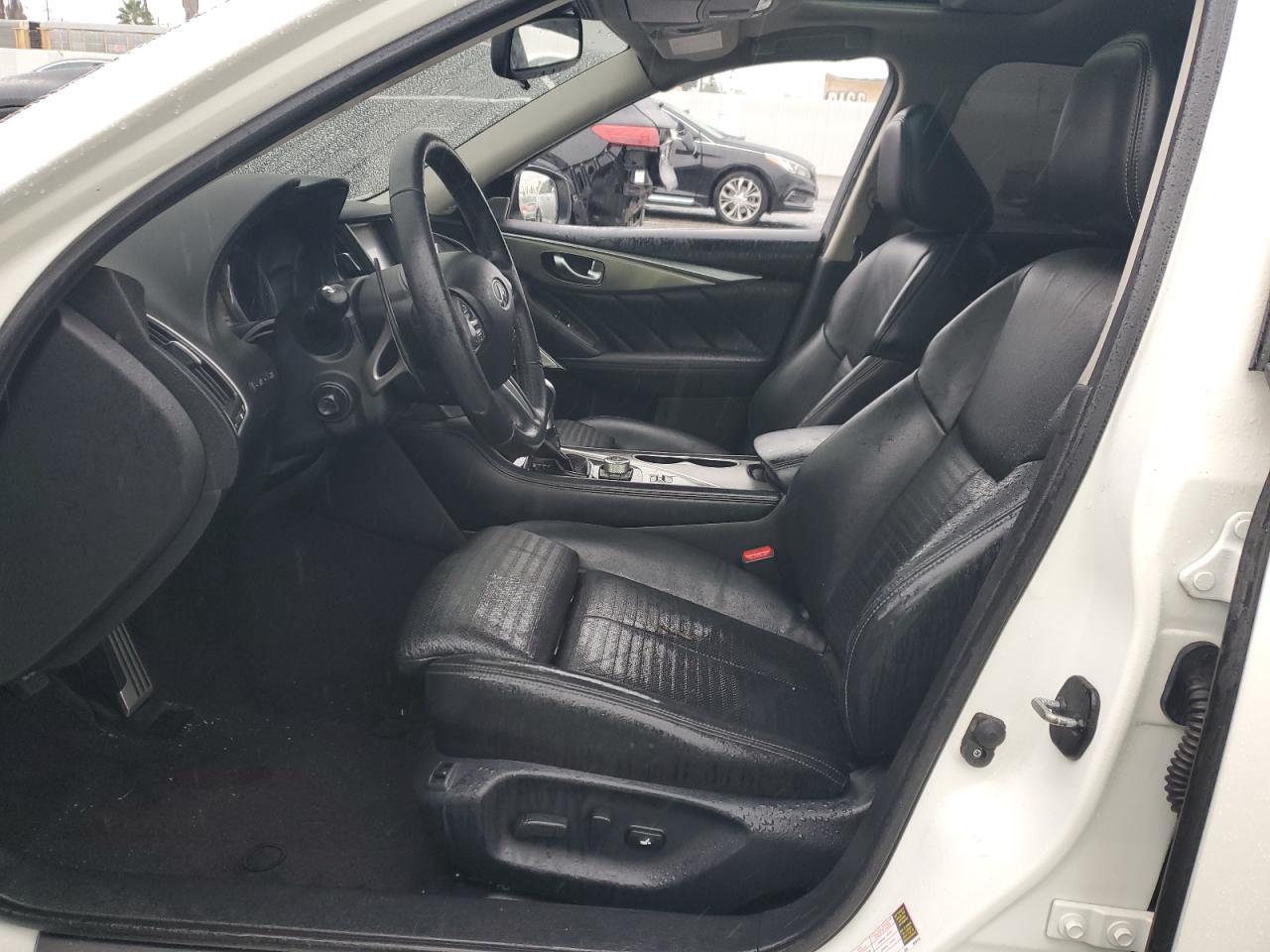 2017 Infiniti Q50 Red Sport 400 VIN: JN1FV7APXHM851293 Lot: 93189295