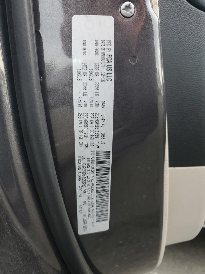 2017 Chrysler Pacifica Touring L VIN: 2C4RC1BG0HR655002 Lot: 92198495