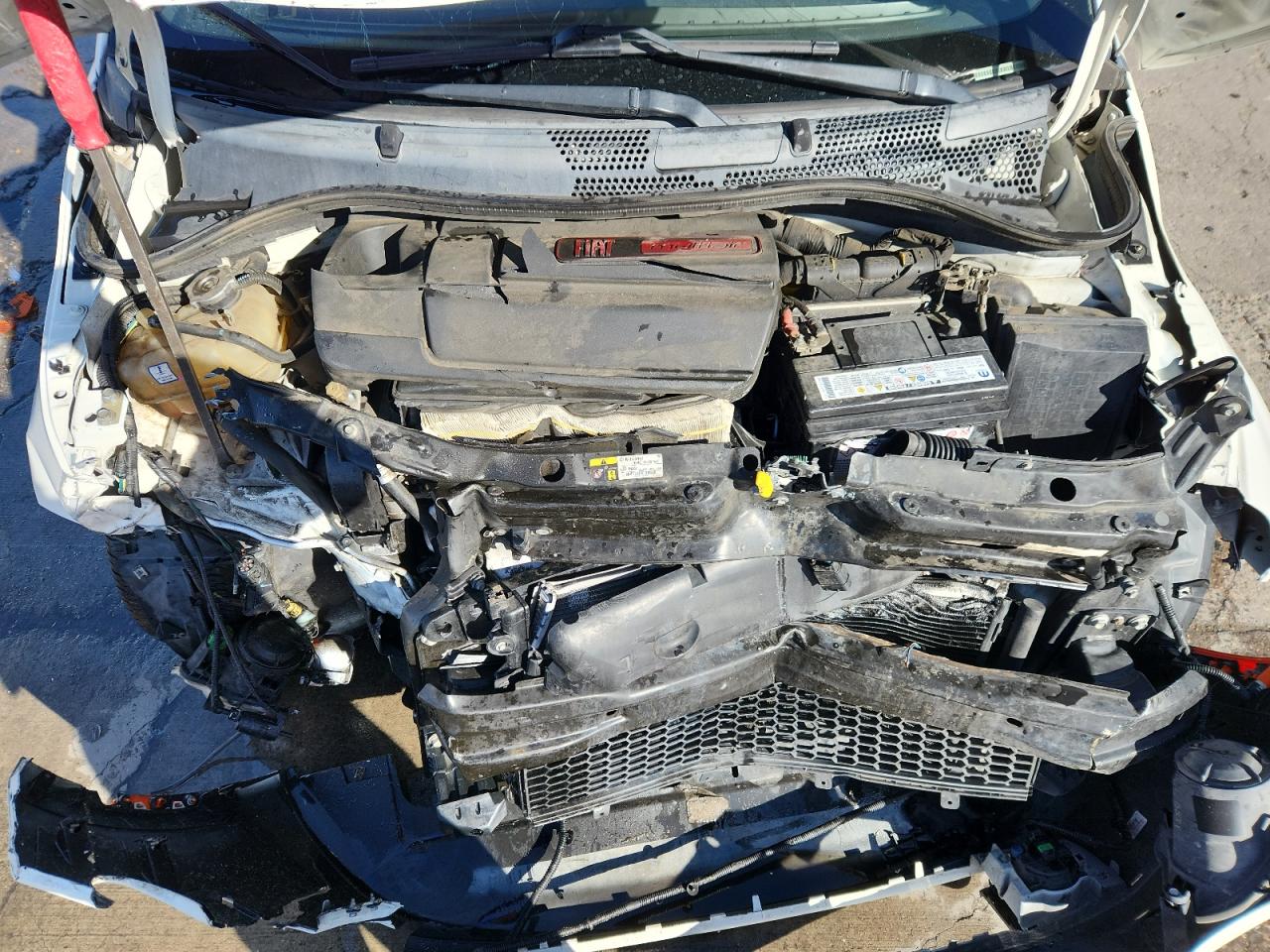 2015 Fiat 500 Lounge VIN: 3C3CFFCR3FT508262 Lot: 92121295