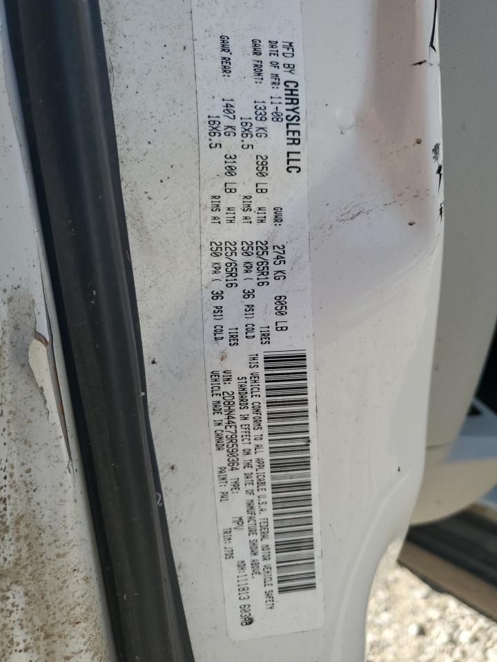 2009 Dodge Grand Caravan Se VIN: 2D8HN44E79R590364 Lot: 91692305