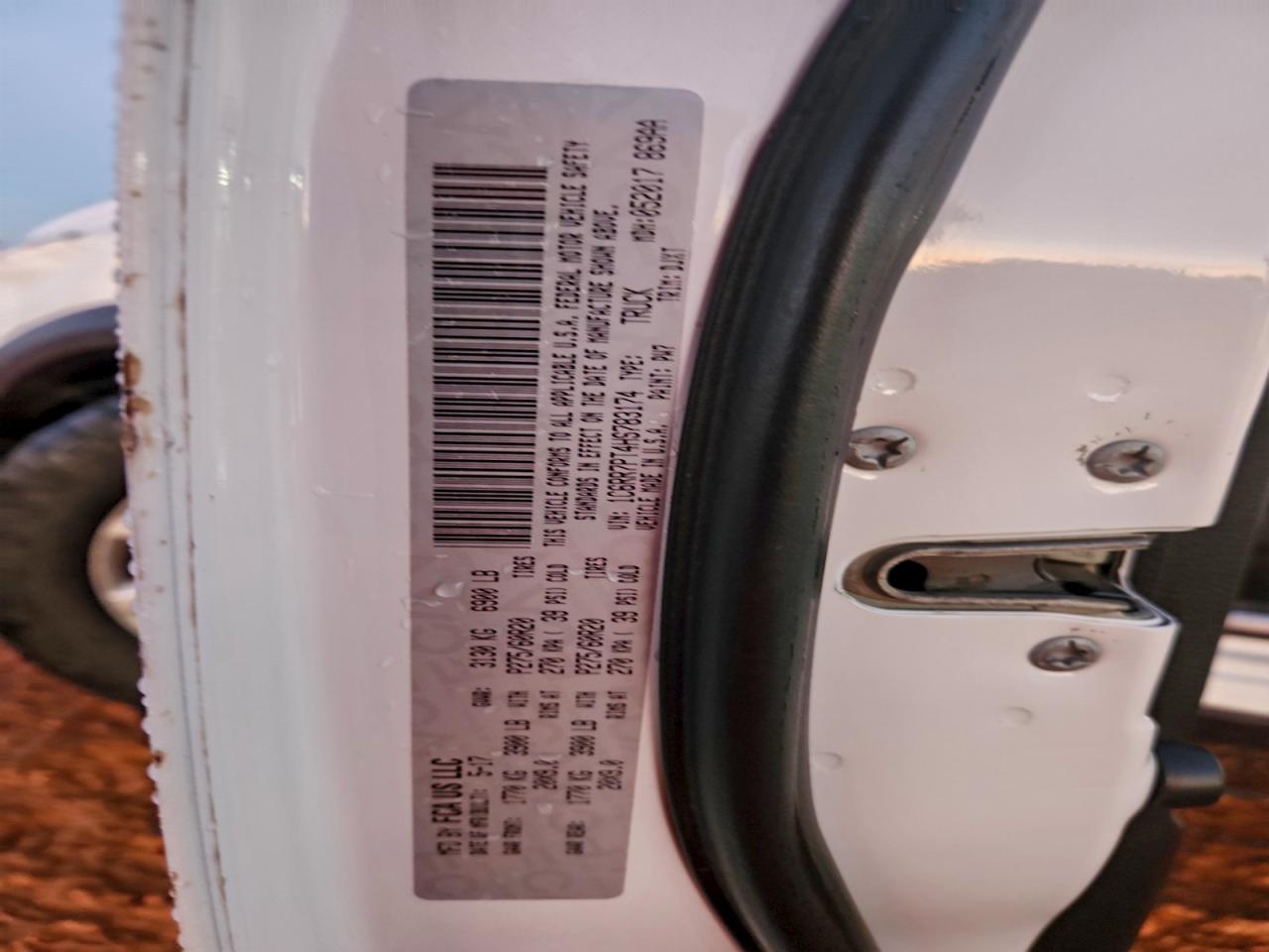 2017 Ram 1500 Longhorn VIN: 1C6RR7PT4HS783174 Lot: 93870415