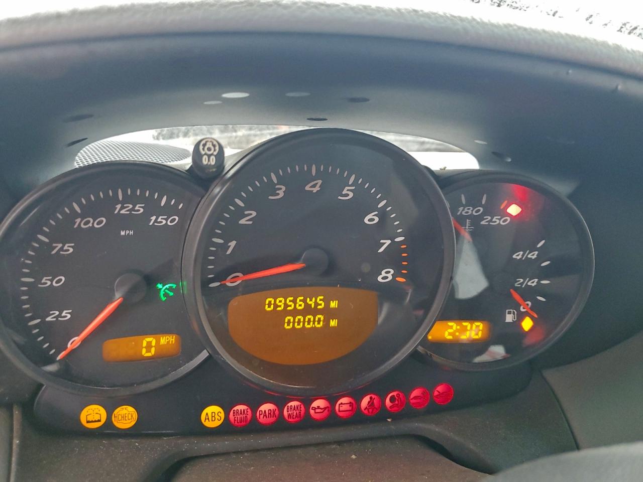 2001 Porsche Boxster VIN: WP0CA29811U620770 Lot: 93221135