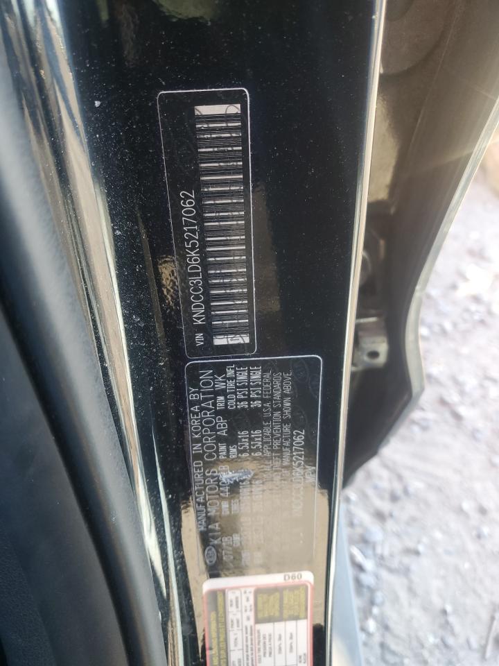 2019 Kia Niro Ex Premium VIN: KNDCC3LD6K5217062 Lot: 92644335