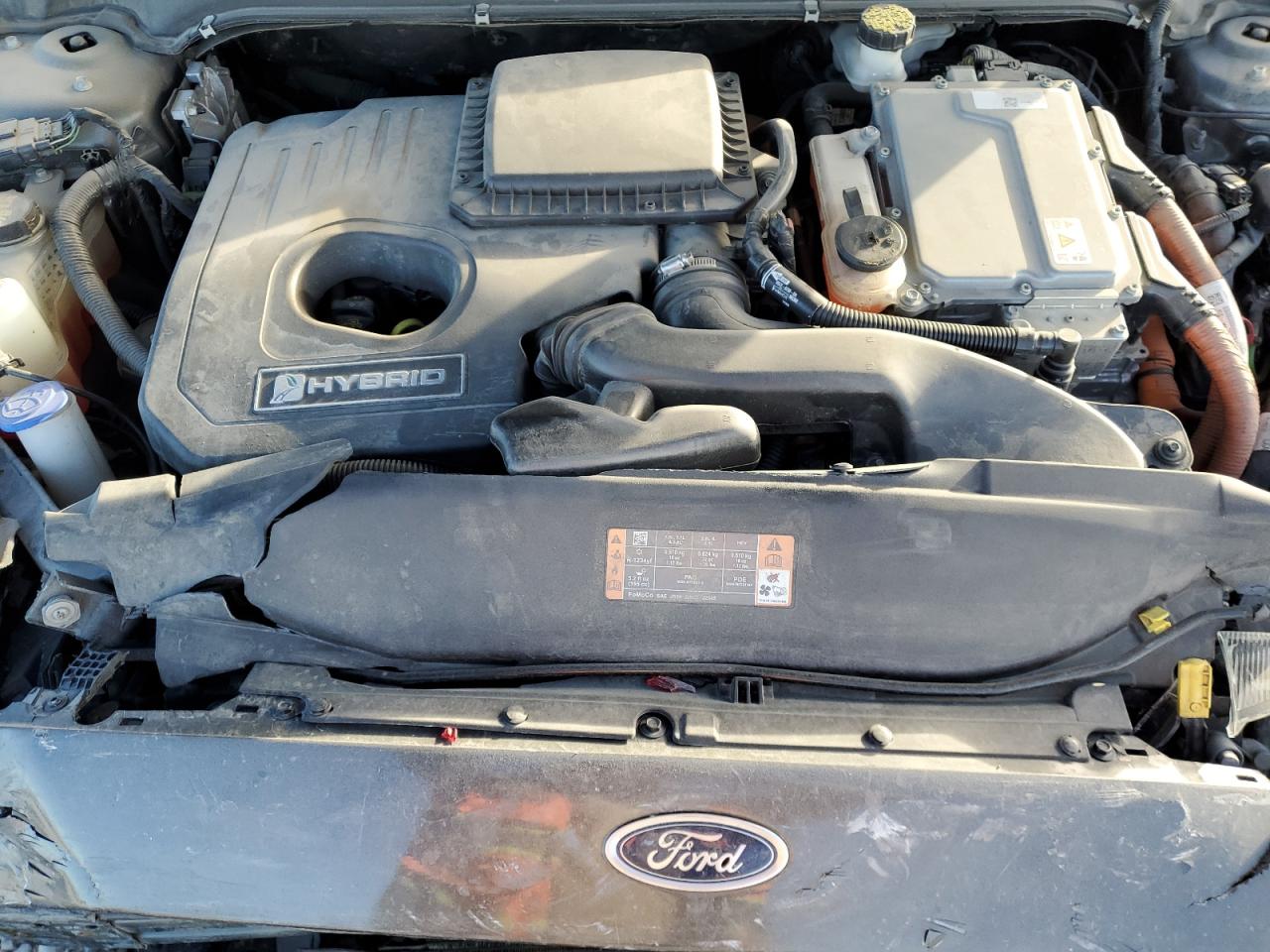 2018 Ford Fusion Titanium/Platinum Hev VIN: 3FA6P0RU4JR127823 Lot: 91482845