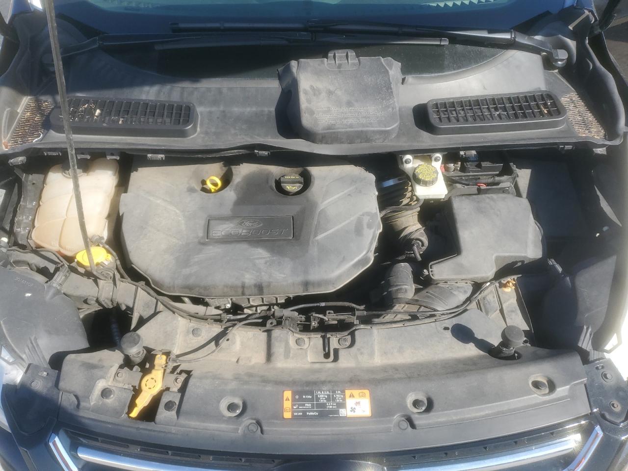 2014 Ford Escape Titanium VIN: 1FMCU0J99EUD63343 Lot: 91421595