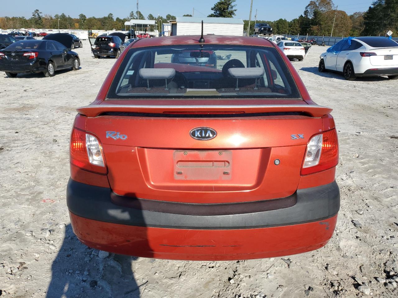 2008 Kia Rio Base VIN: KNADE123486333310 Lot: 91370295
