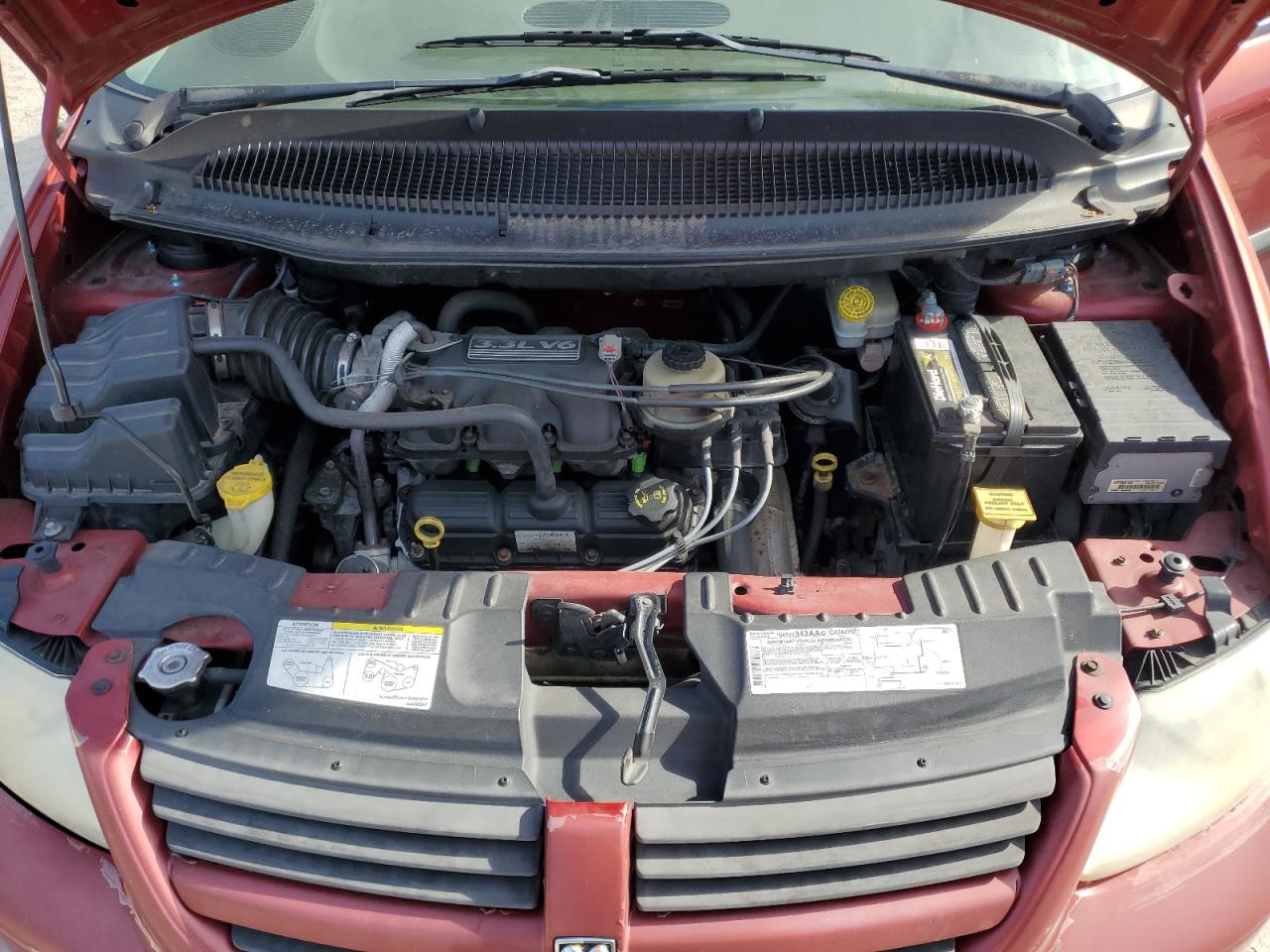 2005 Dodge Grand Caravan Se VIN: 1D4GP24R15B391334 Lot: 91730805