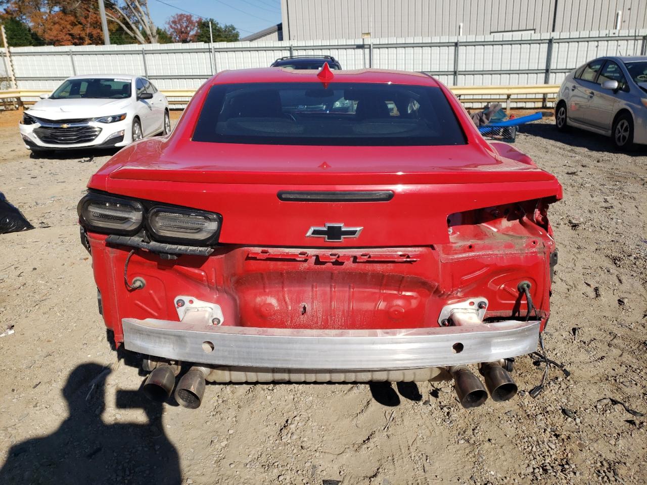 2022 Chevrolet Camaro Ls VIN: 1G1FB1RS7N0130274 Lot: 91006895