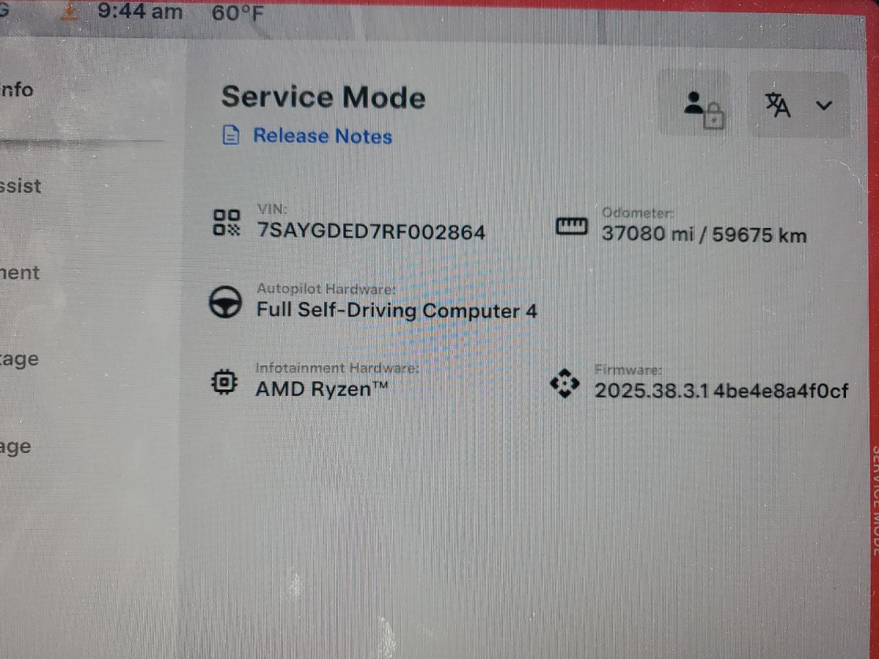 2024 Tesla Model Y VIN: 7SAYGDED7RF002864 Lot: 91249435