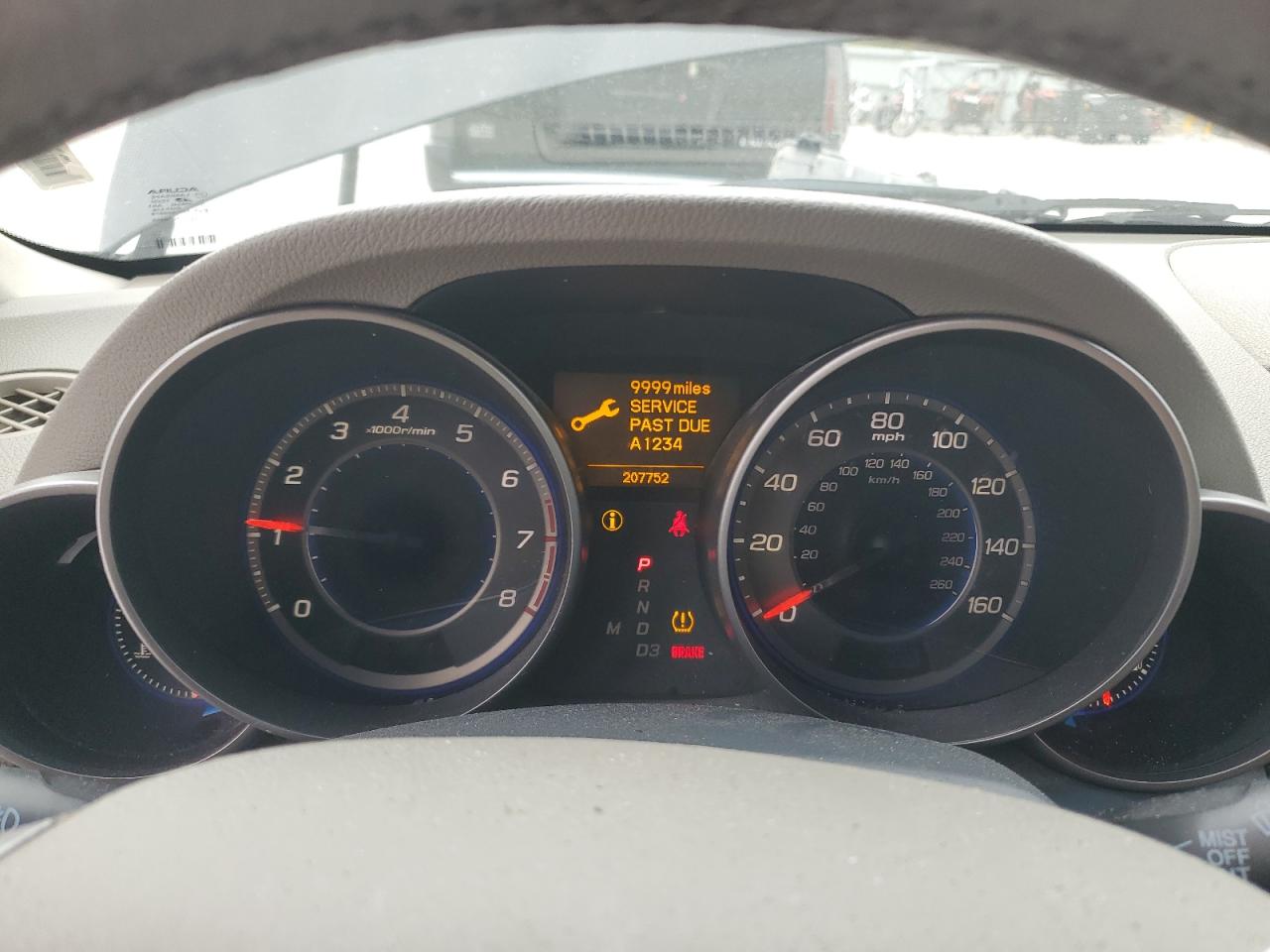 2007 Acura Mdx VIN: 2HNYD28287H542357 Lot: 90270955