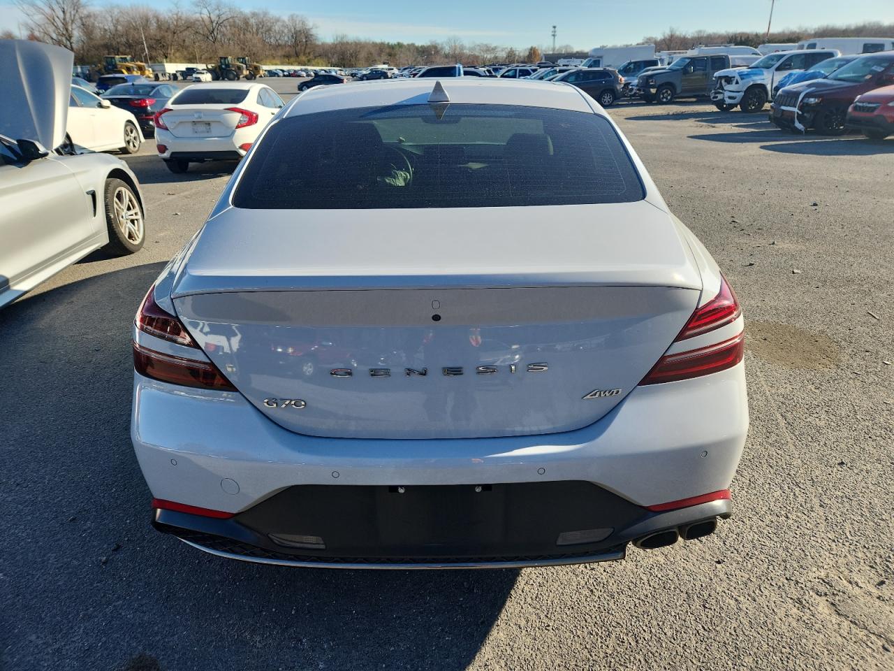 2023 Genesis G70 Base VIN: KMTG34TAXPU109281 Lot: 92636115