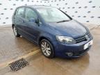 2013 VOLKSWAGEN GOLF PLUS 1.6 TDI 105 BLUEMOTION TECH SE 5DR DSG for sale at Copart WESTBURY
