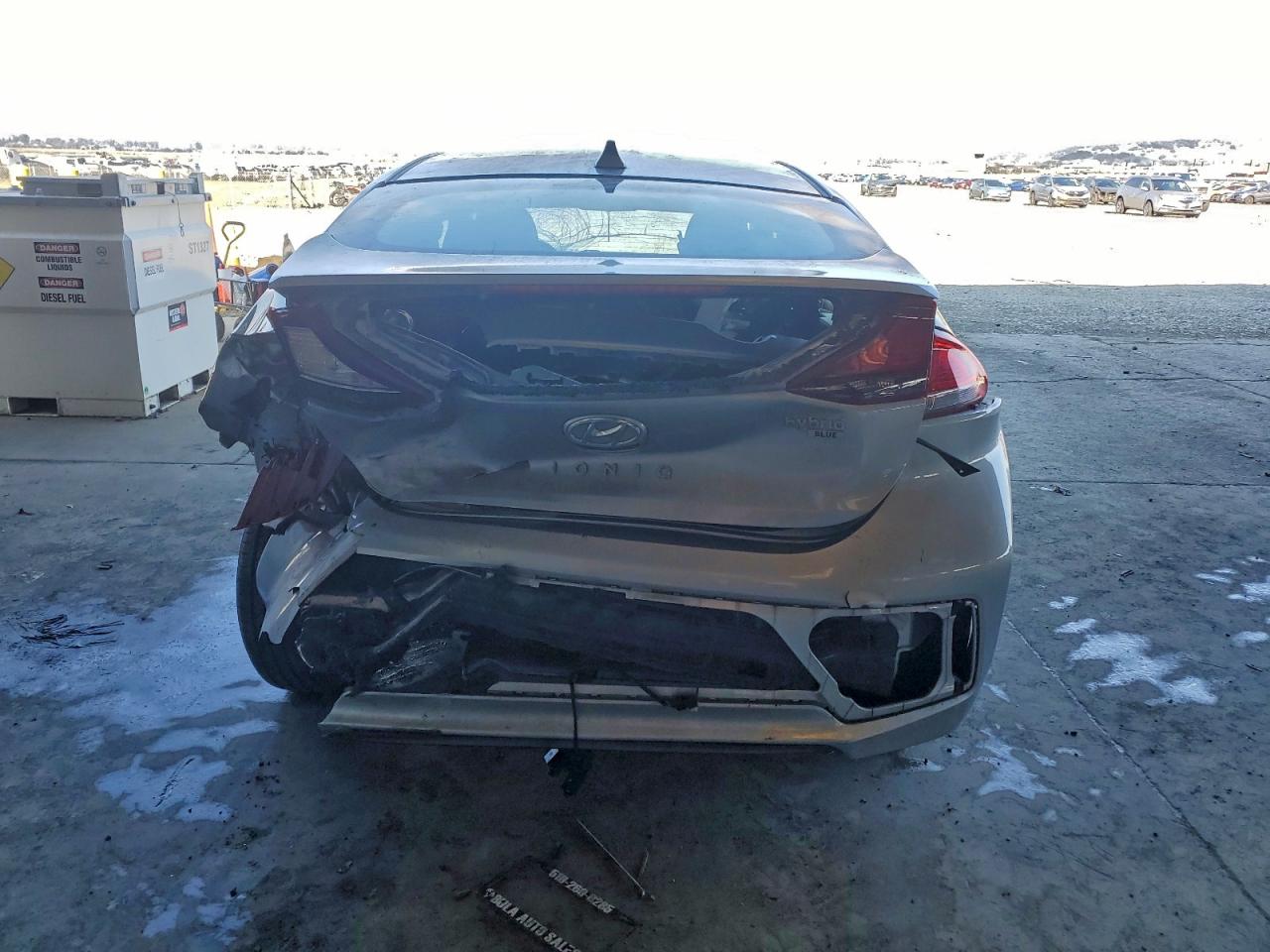 2022 Hyundai Ioniq Blue VIN: KMHC65LC1NU273412 Lot: 92326905