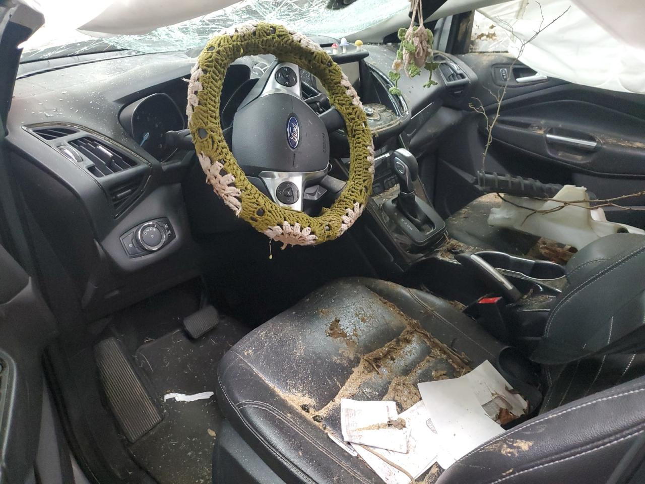 2015 Ford Escape Titanium VIN: 1FMCU0J95FUA28761 Lot: 93713095