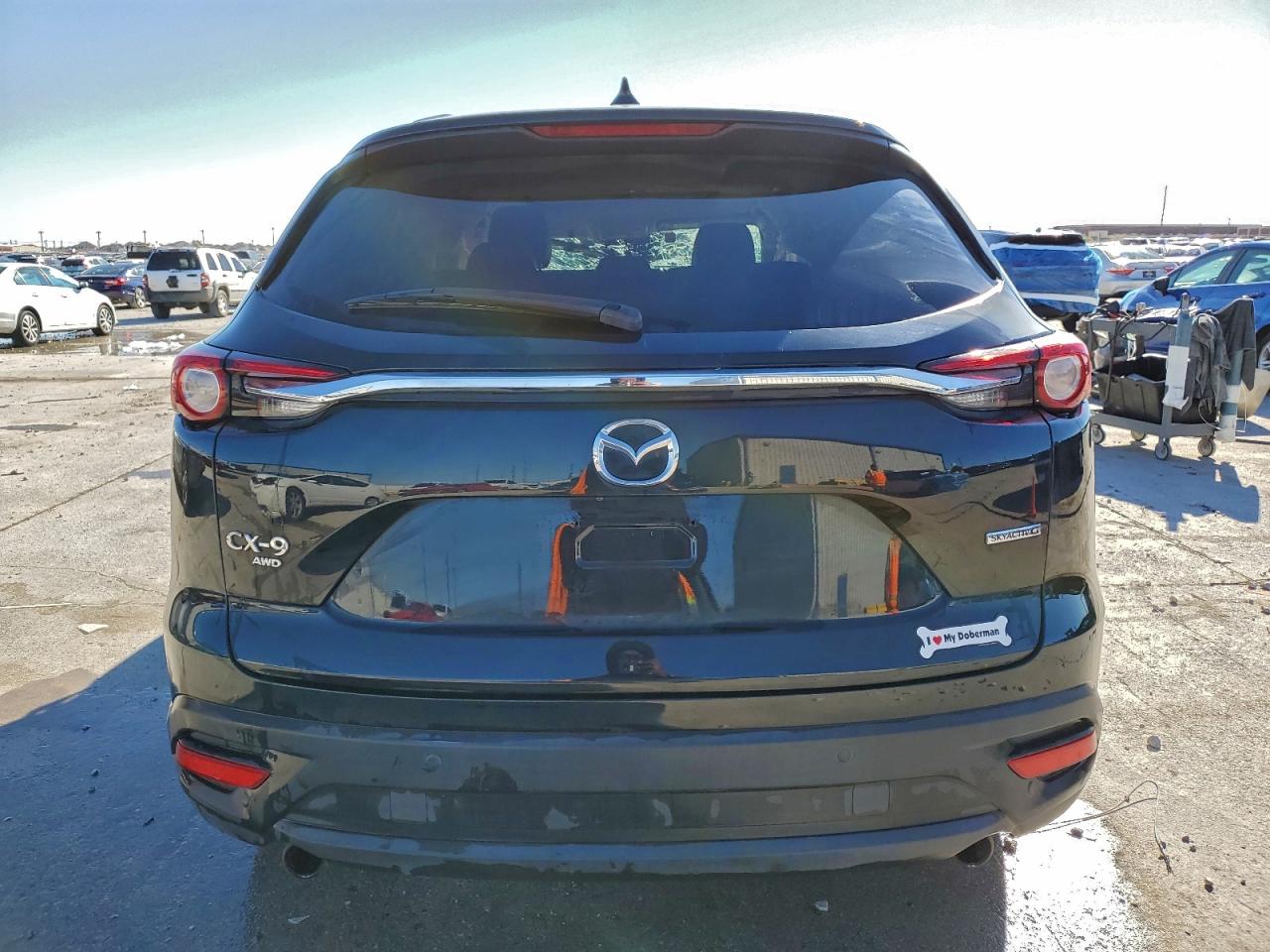 2022 Mazda Cx-9 Touring VIN: JM3TCBCY4N0607163 Lot: 94709515