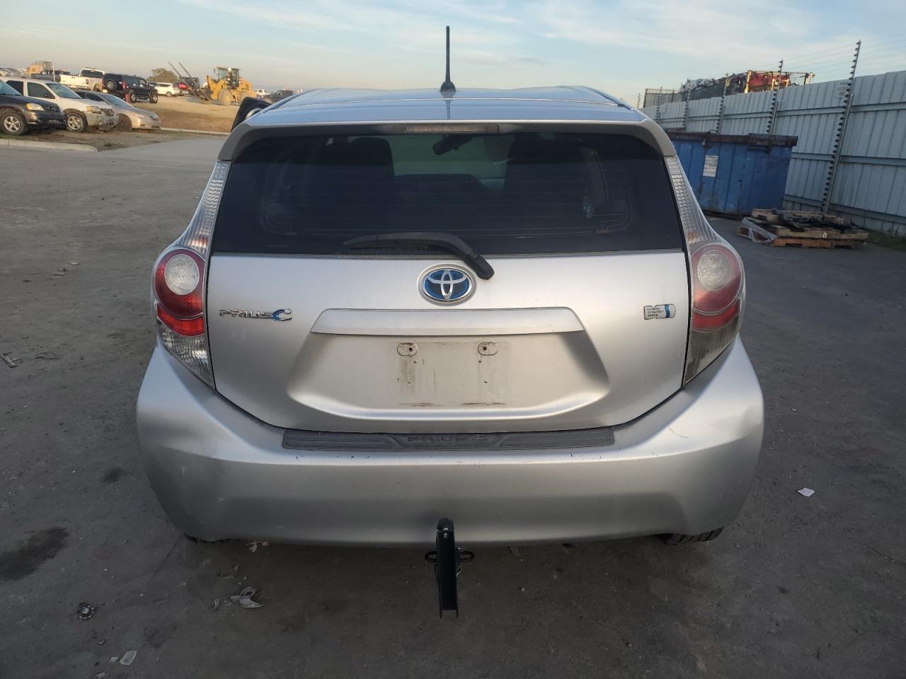 2012 Toyota Prius C VIN: JTDKDTB31C1519238 Lot: 92267505