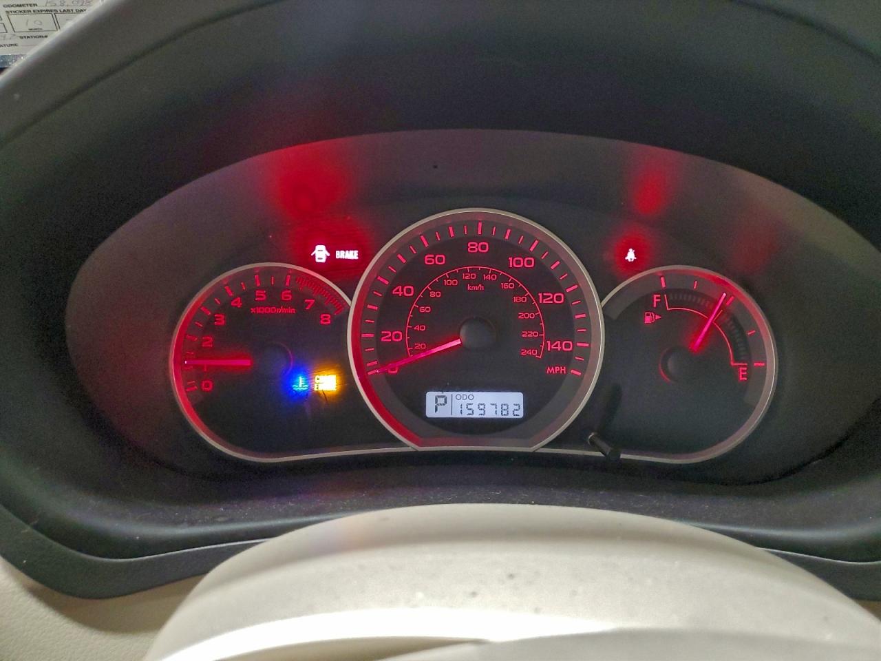 2008 Subaru Impreza 2.5I VIN: JF1GE61698H526748 Lot: 94378095