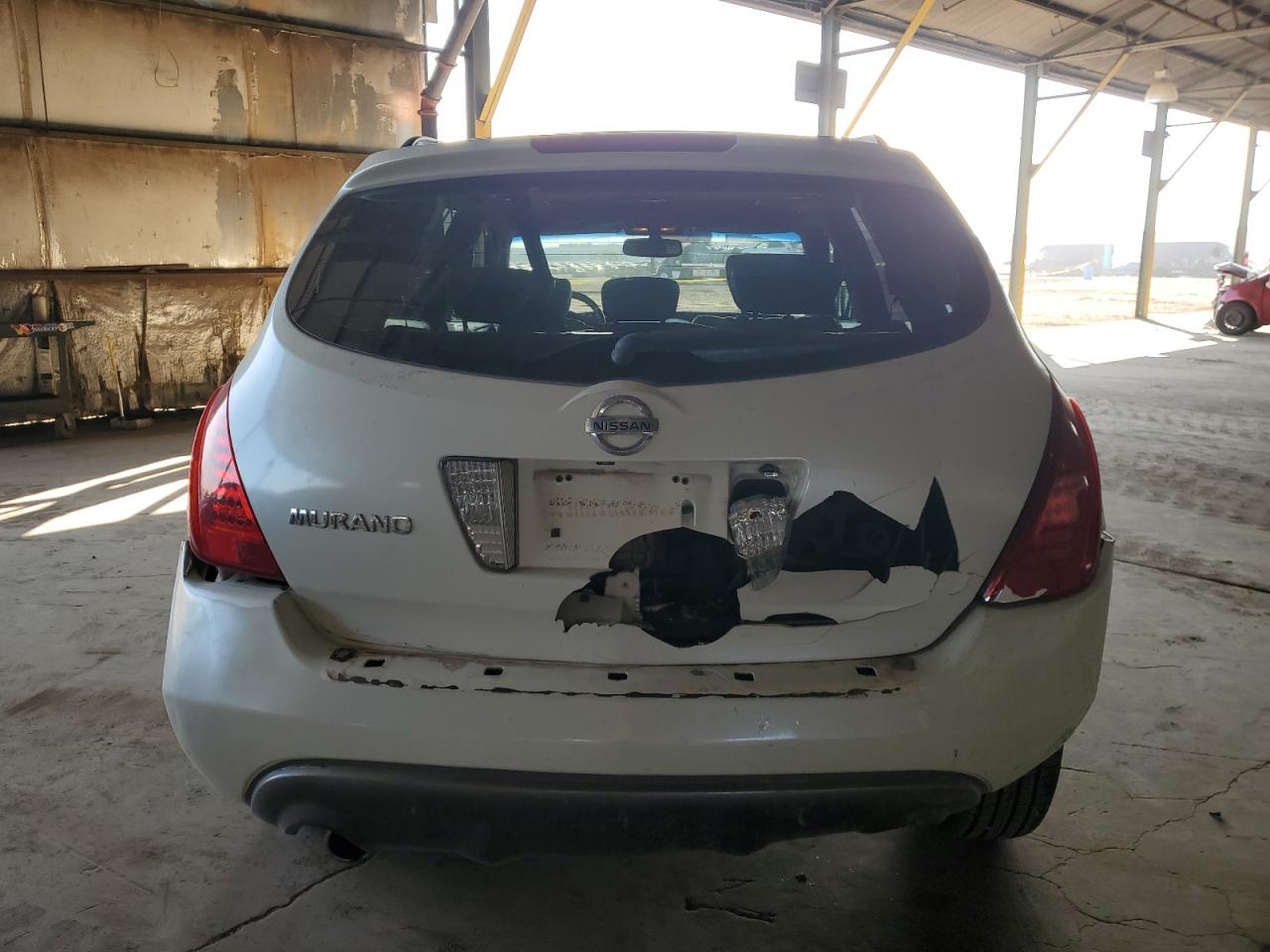 2006 Nissan Murano Sl VIN: JN8AZ08T36W426395 Lot: 92243615