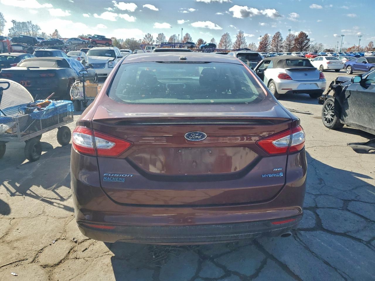 2016 Ford Fusion Se Hybrid VIN: 3FA6P0LU4GR355483 Lot: 94651245