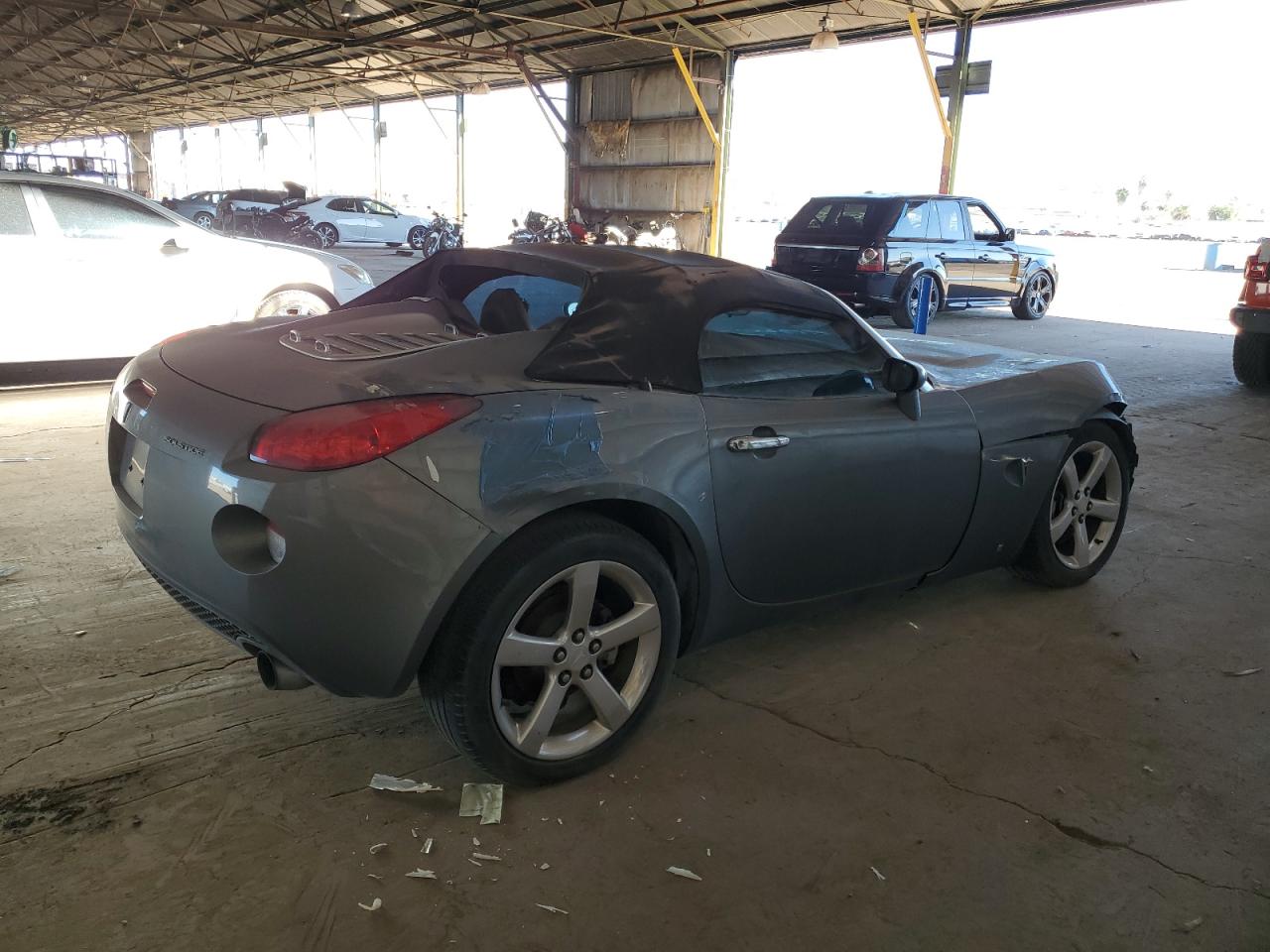 2006 Pontiac Solstice grey roadster gas 1G2MB33B66Y000402 photo #4