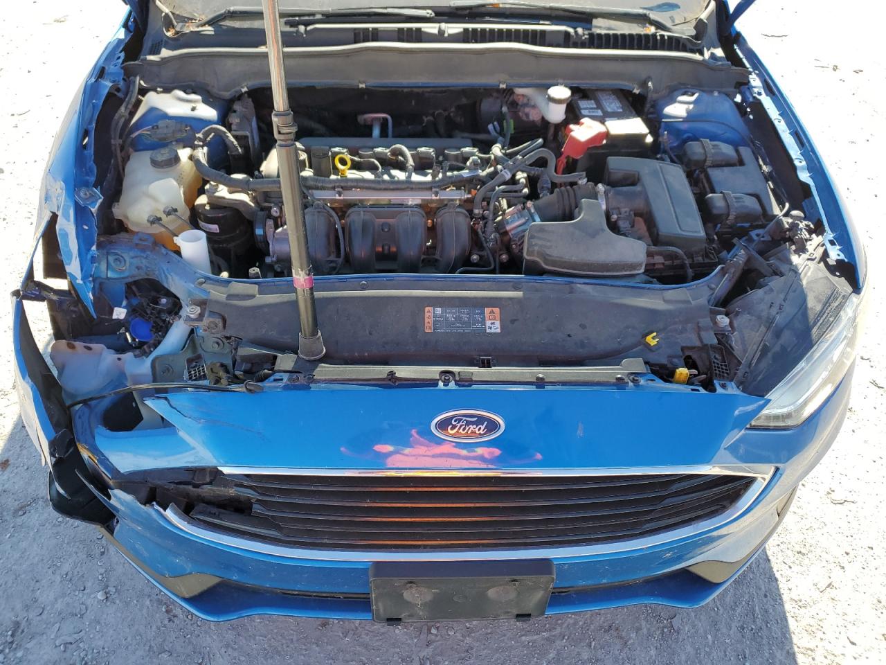 2020 Ford Fusion S VIN: 3FA6P0G73LR164149 Lot: 90719315