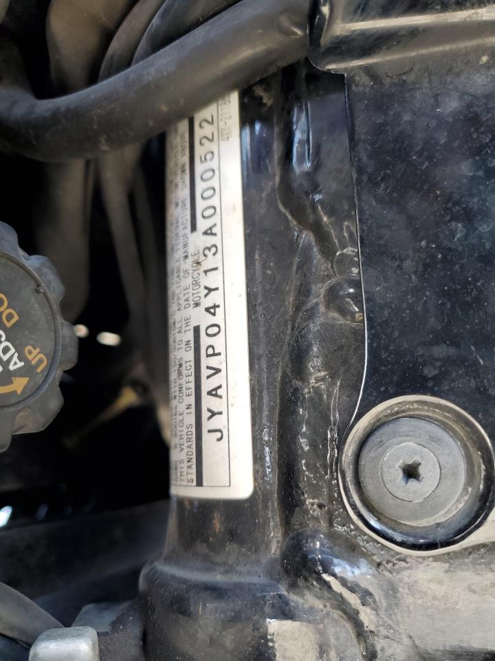 2003 Yamaha Xvz13 Tf VIN: JYAVP04Y13A000522 Lot: 90896955