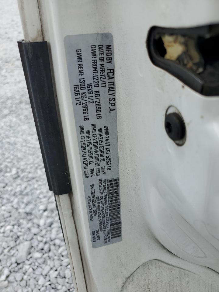 2018 Ram Promaster City VIN: ZFBERFAB5J6K73080 Lot: 93679665