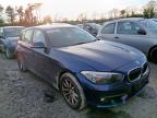 2015 BMW 1 SERIES 116D EFFICIENTDYNAMICS PLUS 5DR for sale at Copart WOLVERHAMPTON