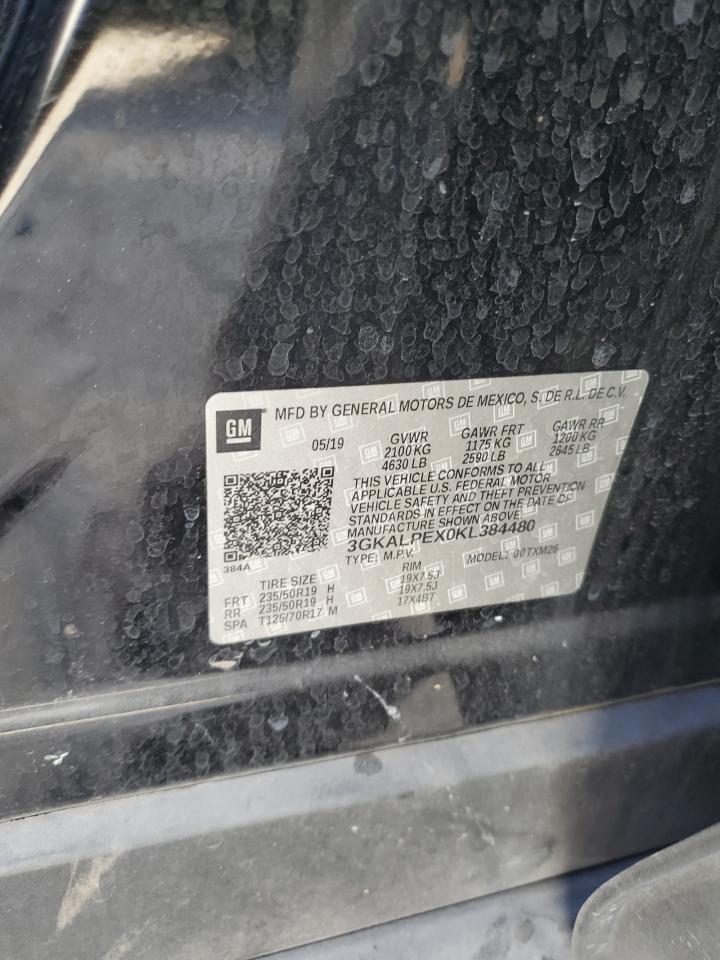2019 GMC Terrain Slt VIN: 3GKALPEX0KL384480 Lot: 91589545