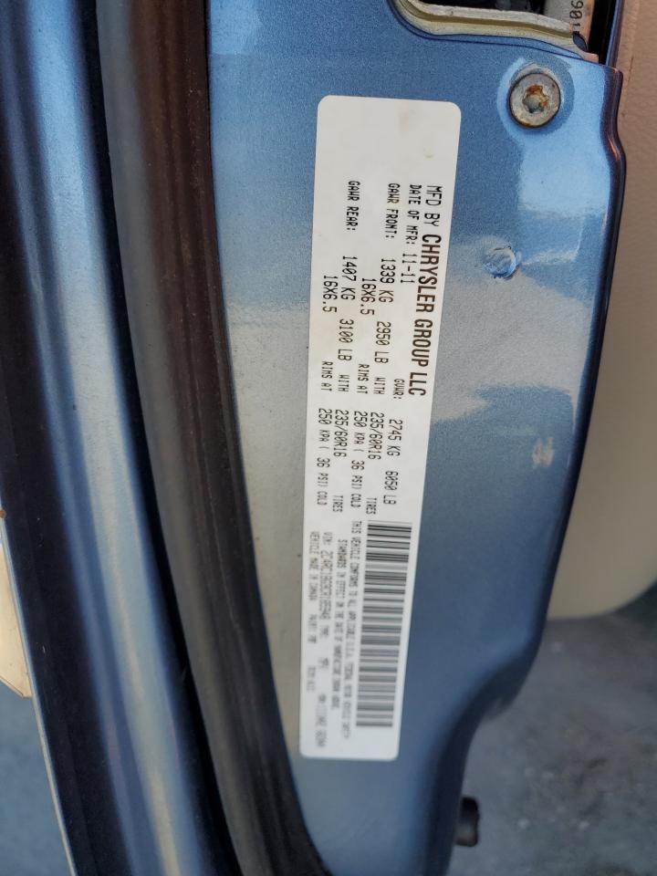 2012 Chrysler Town & Country Touring VIN: 2C4RC1BG9CR185948 Lot: 90542245