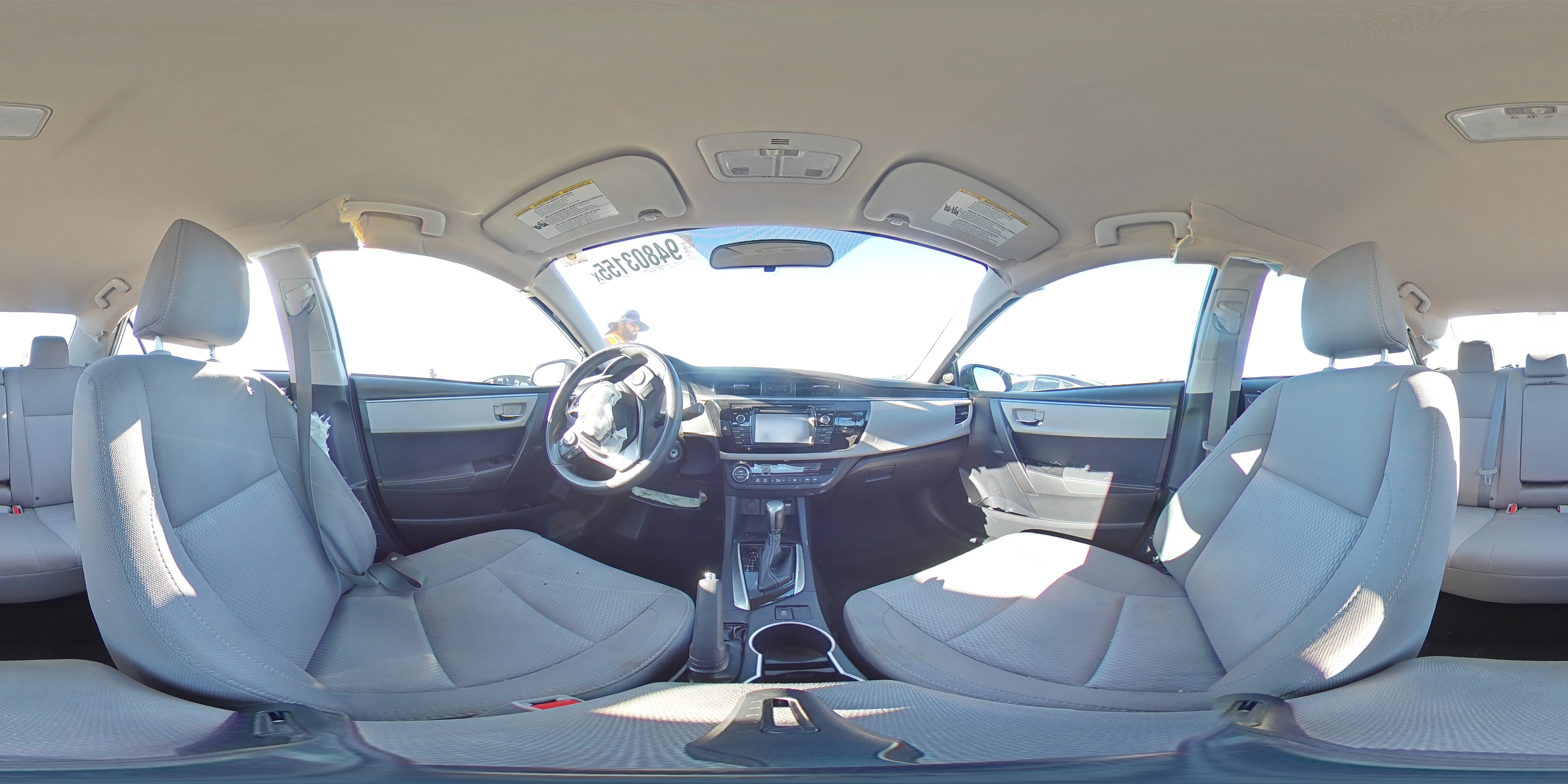 2015 Toyota Corolla L VIN: 2T1BURHE0FC407526 Lot: 94803155