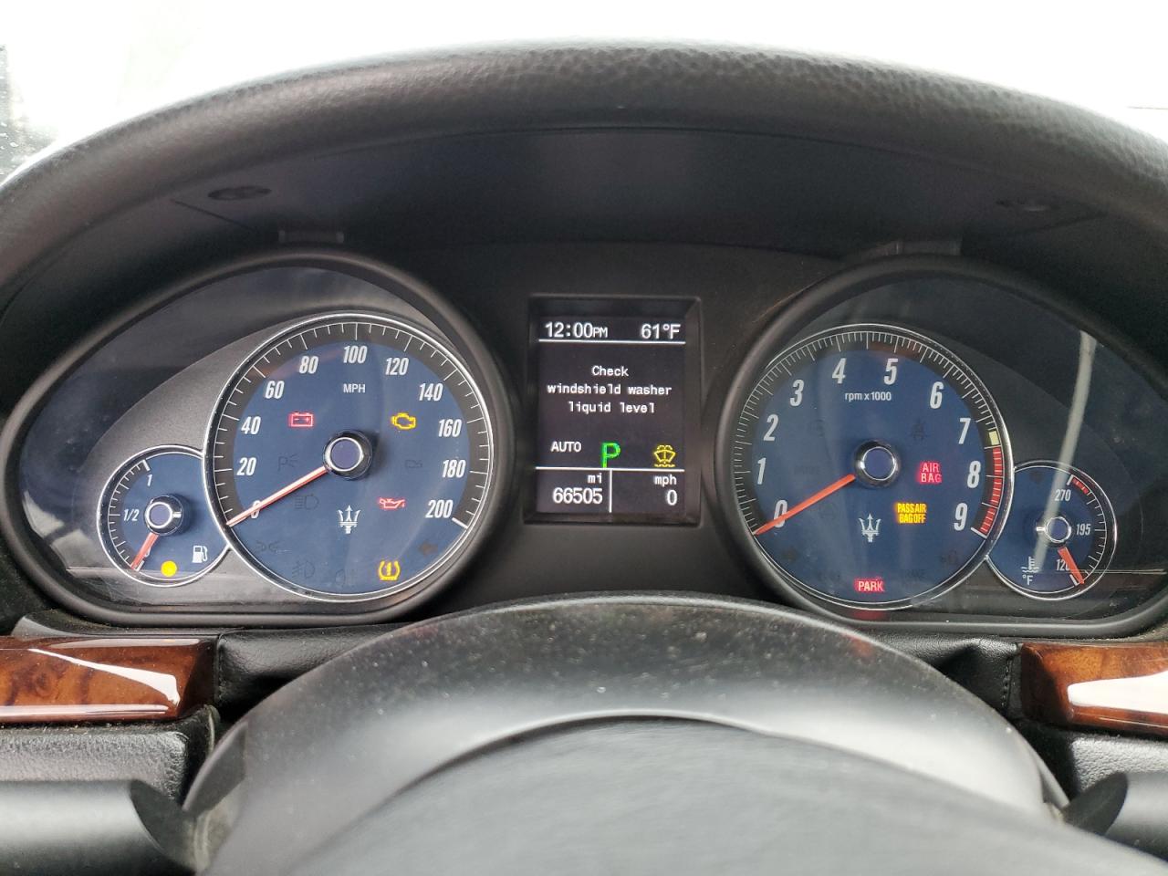 2008 Maserati Granturismo VIN: ZAMGJ45A380039855 Lot: 93717885