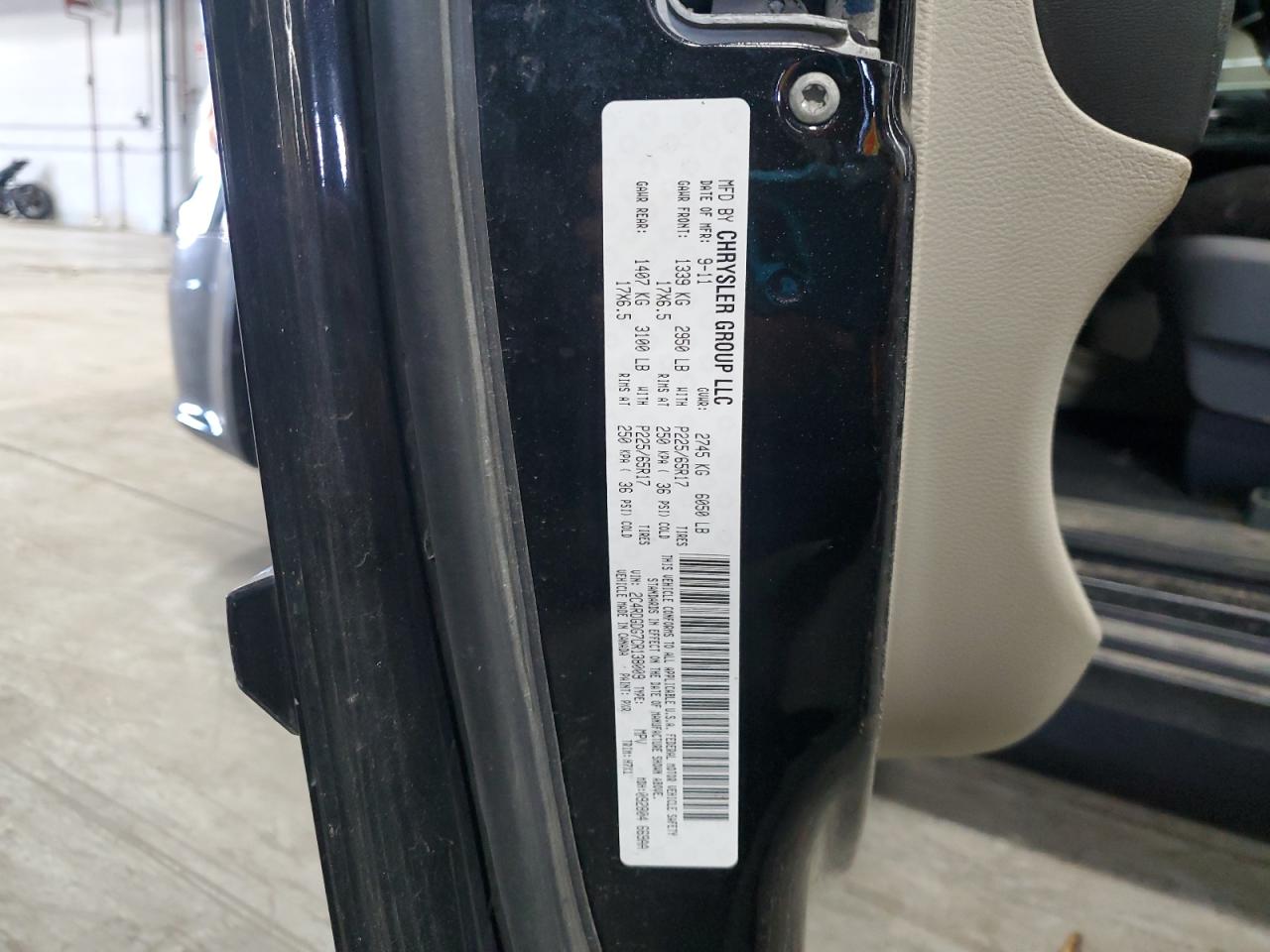 2012 Dodge Grand Caravan Crew VIN: 2C4RDGDG7CR138009 Lot: 91381435