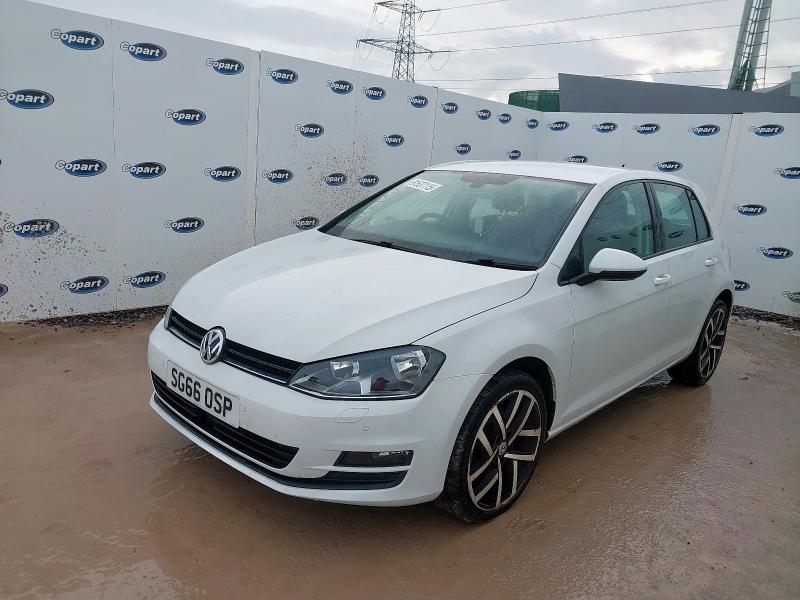 2016 VOLKSWAGEN GOLF 1.6 TDI 110 MATCH EDITION 5DR for sale at Copart BRISTOL