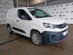 2021 PEUGEOT PARTNER 1000 1.5 BLUEHDI 100 PROFESSIONAL VAN for sale at Copart EAST KILBRIDE