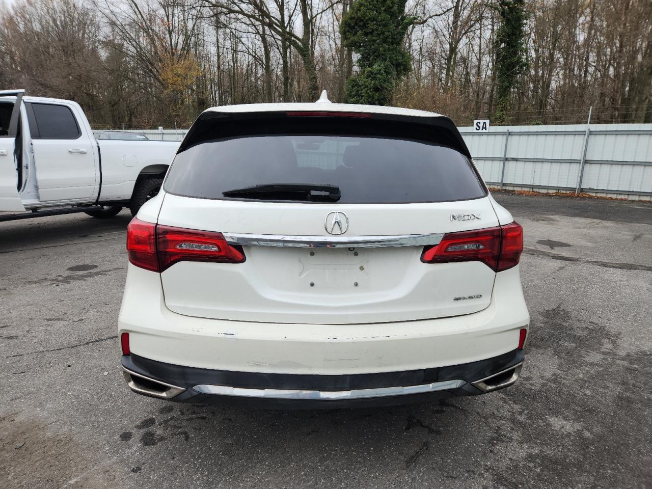 2017 Acura Mdx VIN: 5FRYD4H37HB001638 Lot: 93675715