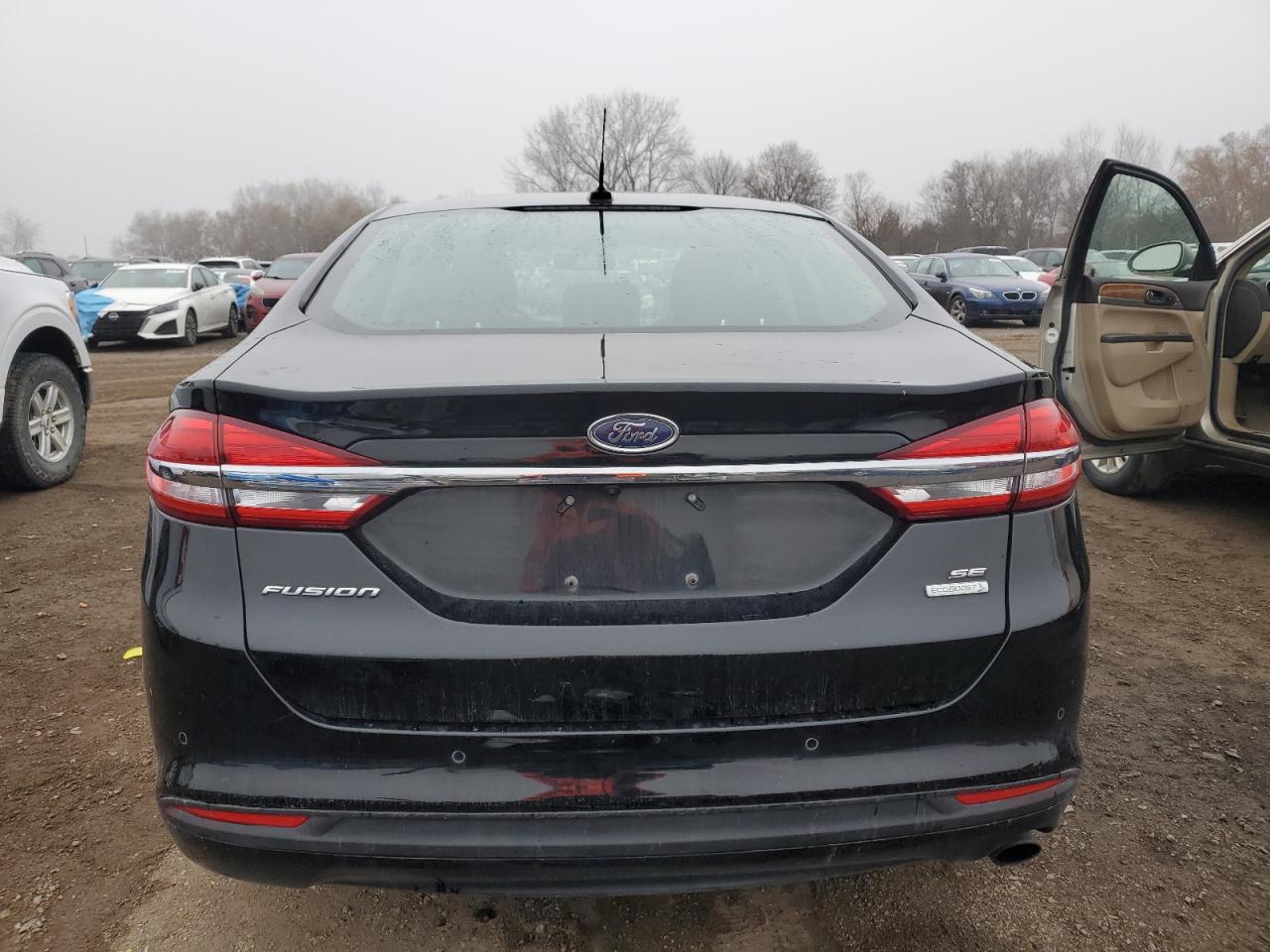2017 Ford Fusion Se VIN: 3FA6P0HDXHR272618 Lot: 93307285