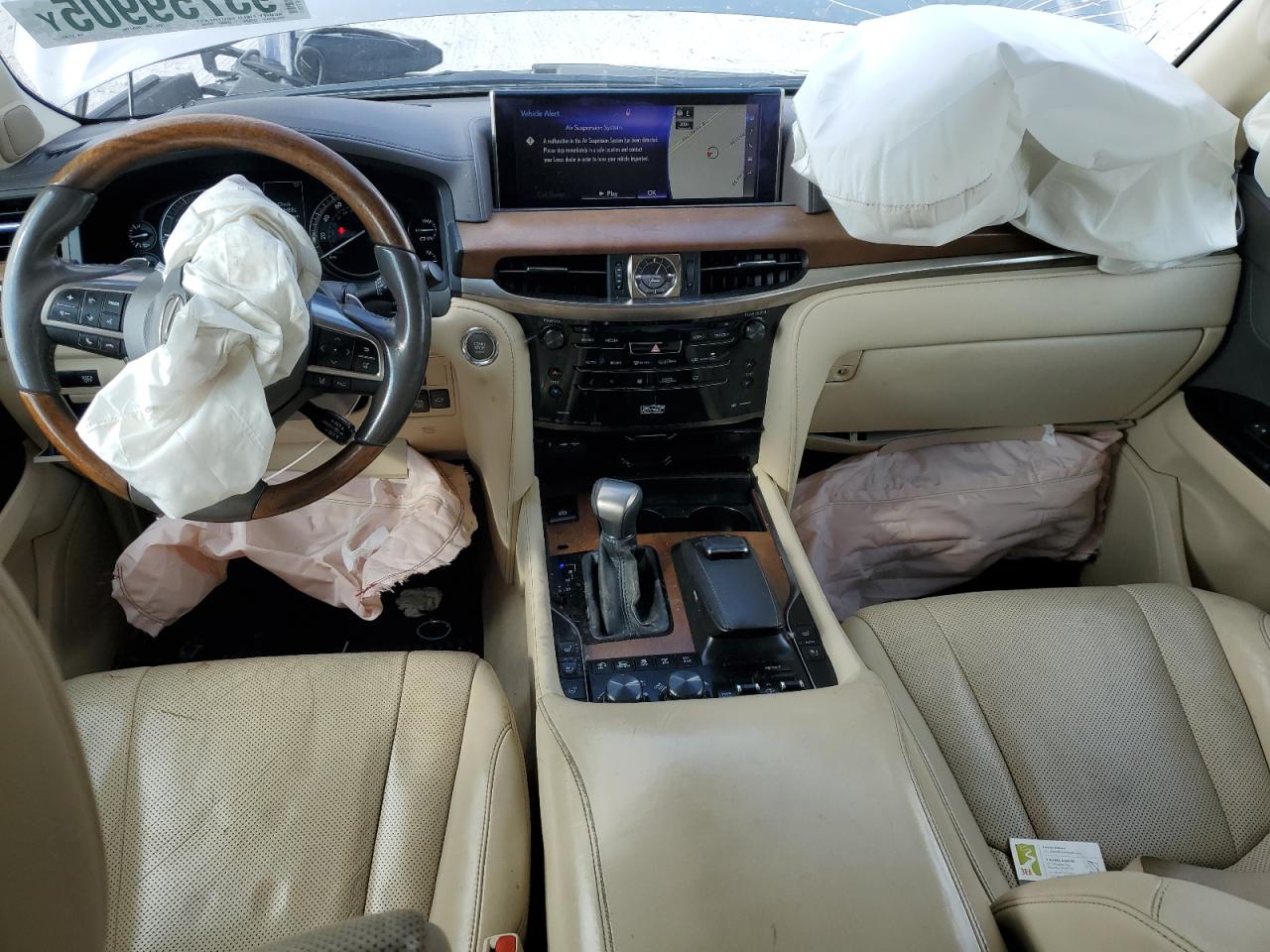 2017 Lexus Lx 570 VIN: JTJHY7AX6H4231261 Lot: 93759905