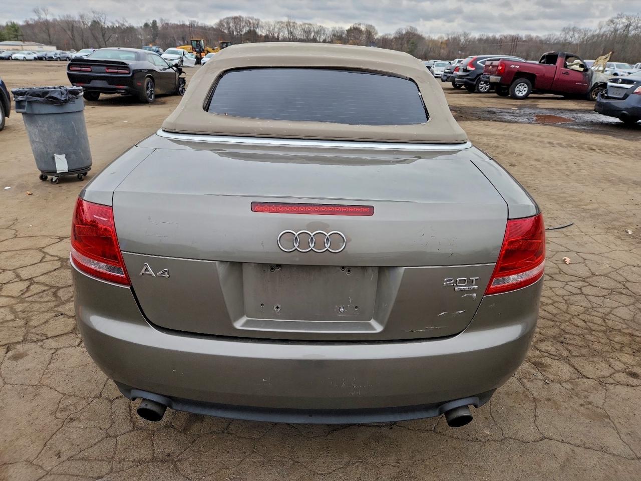 2008 Audi A4 2.0T Cabriolet Quattro VIN: WAUDF48H88K012296 Lot: 93440315