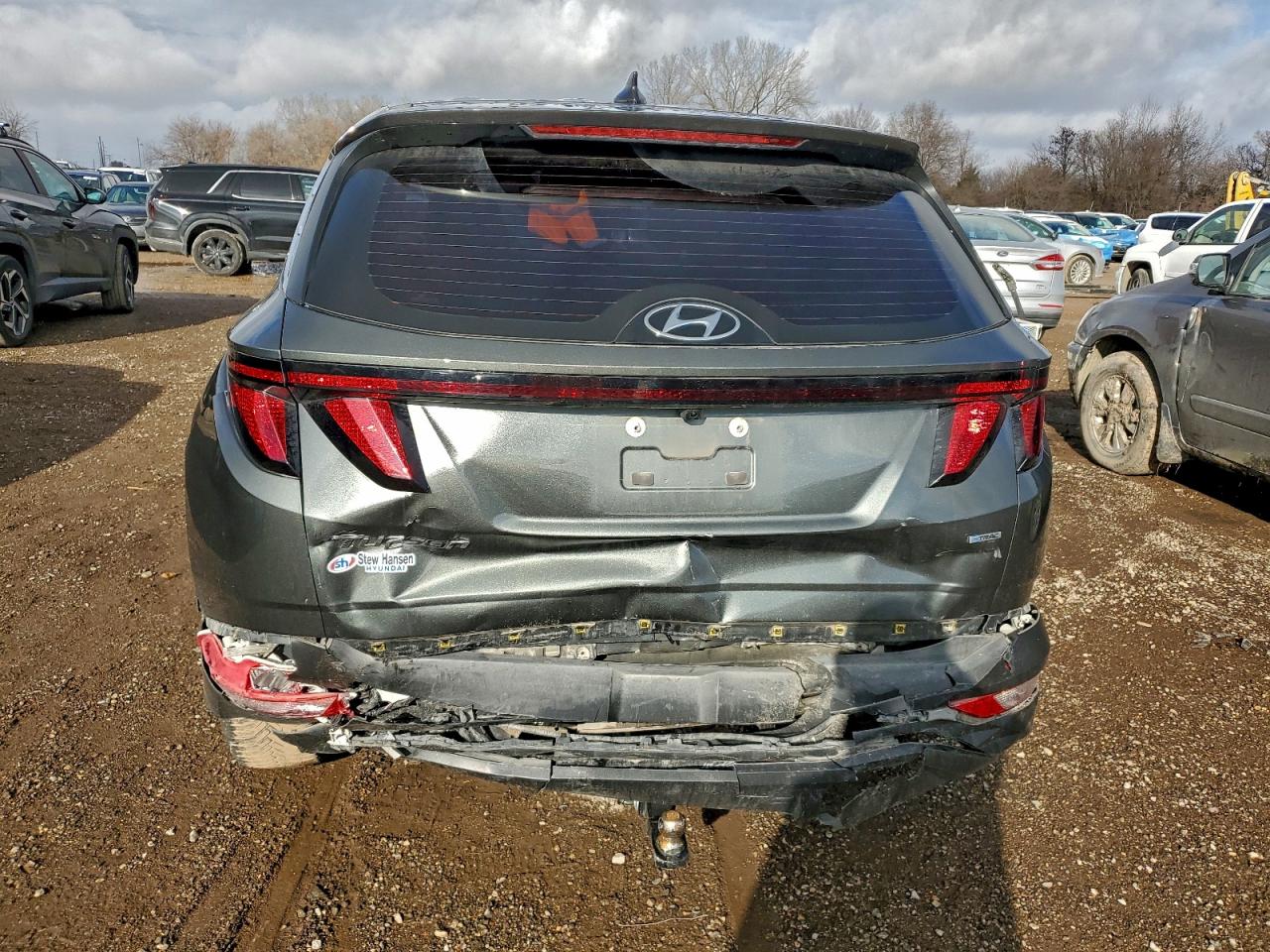 2022 Hyundai Tucson Se VIN: 5NMJACAE0NH061983 Lot: 94331275