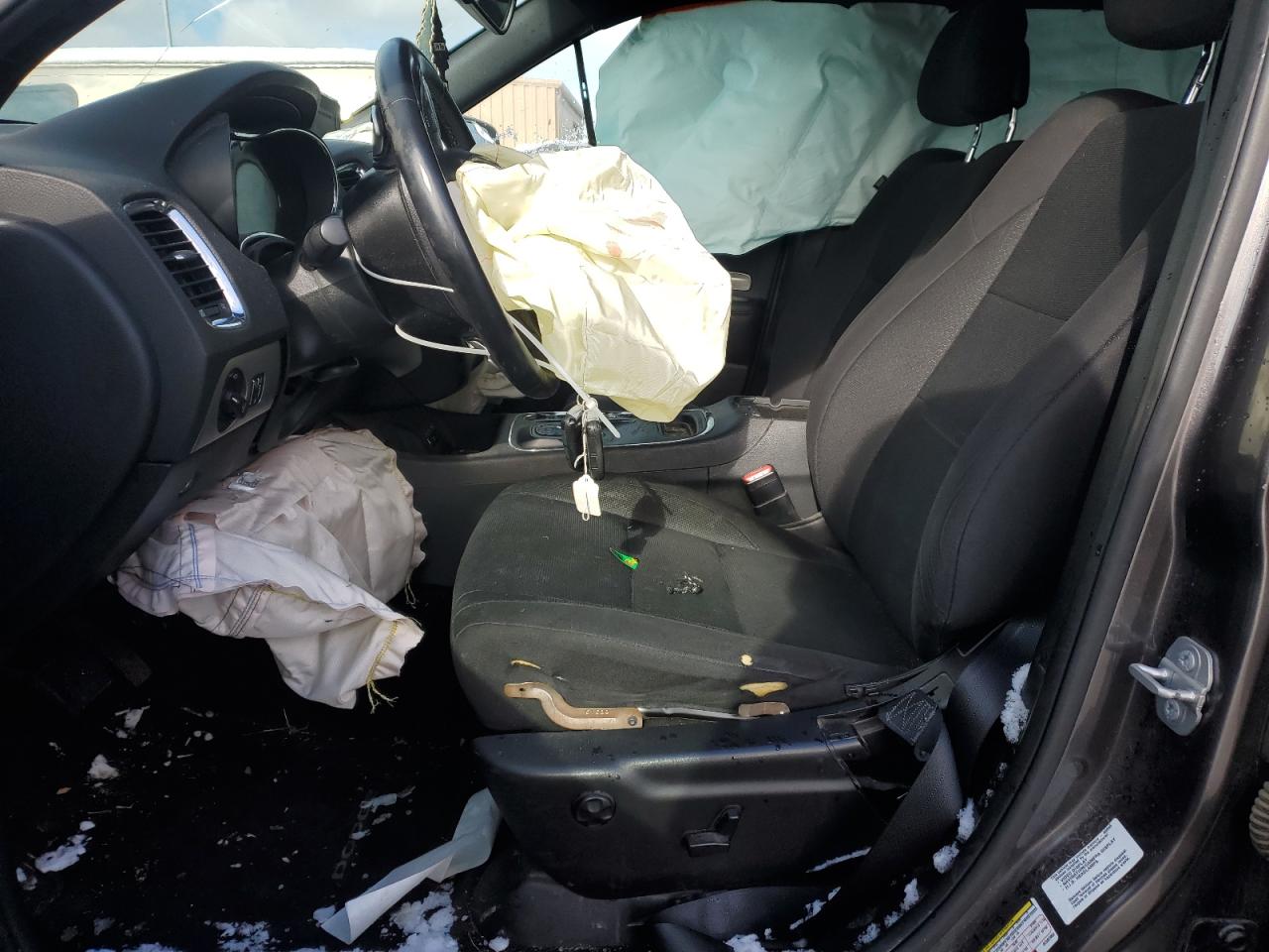 2014 Dodge Durango Sxt VIN: 1C4RDJAG0EC597962 Lot: 92091285