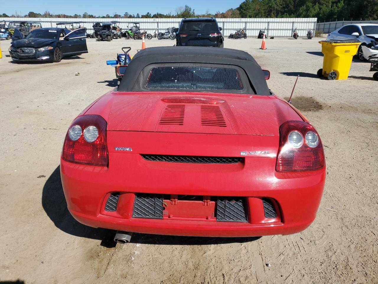 2003 Toyota Mr2 Spyder VIN: JTDFR320130063675 Lot: 90256275