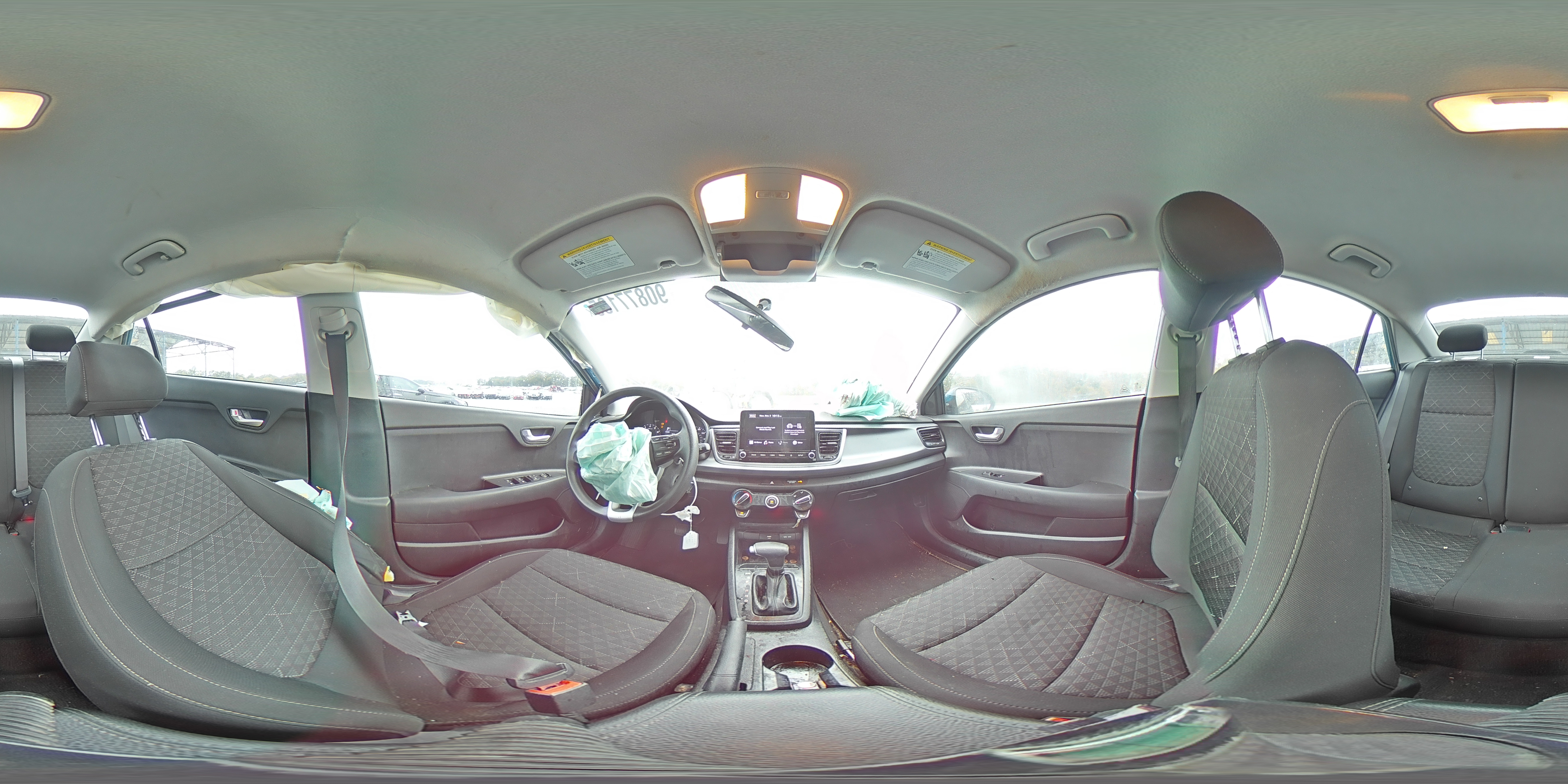 2021 Kia Rio Lx VIN: 3KPA24AD3ME421067 Lot: 90877135