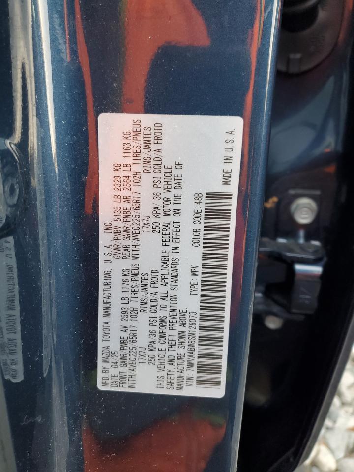 2025 Mazda Cx-50 Preferred VIN: 7MMVAABW8SN126073 Lot: 92631425