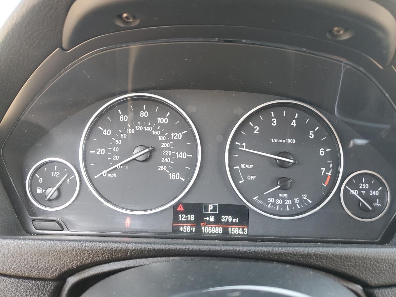 2015 BMW 328 I Sulev VIN: WBA3C1C54FK117706 Lot: 93632955